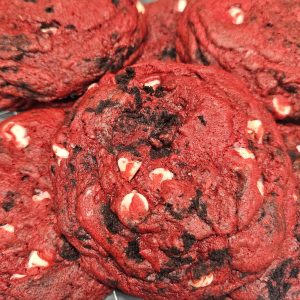 Red Velvet Oreo w/White Chocolate Chips
