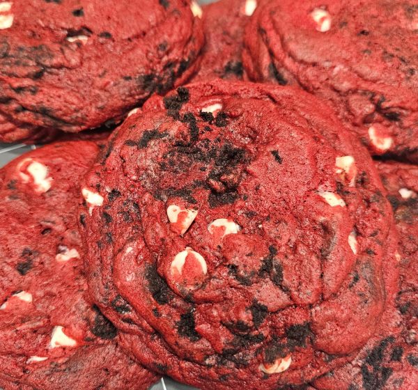 Red Velvet Oreo w/White Chocolate Chips
