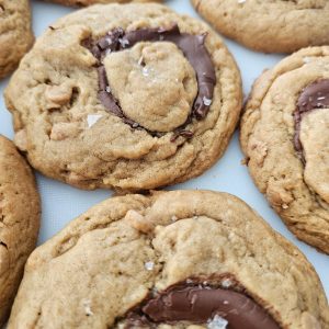 Peanut Butter with Nutella Cookies
