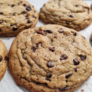 Triple Chocolate Chip Cookies
