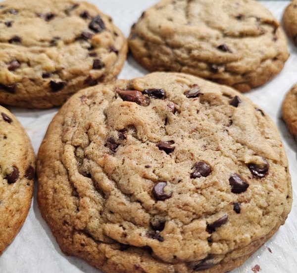 Triple Chocolate Chip Cookies